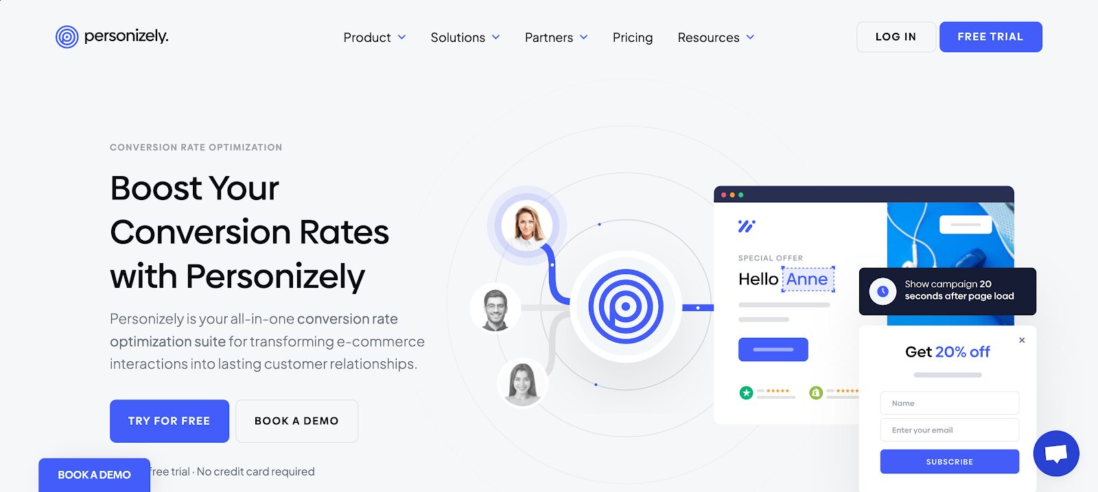 Personizely Shopify app for A/B testing, personalization, and conversion optimization.