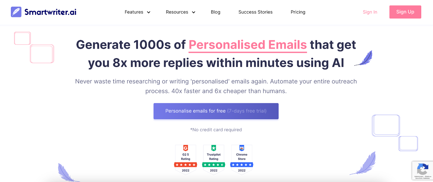 SmartWriter is an AI marketing tool