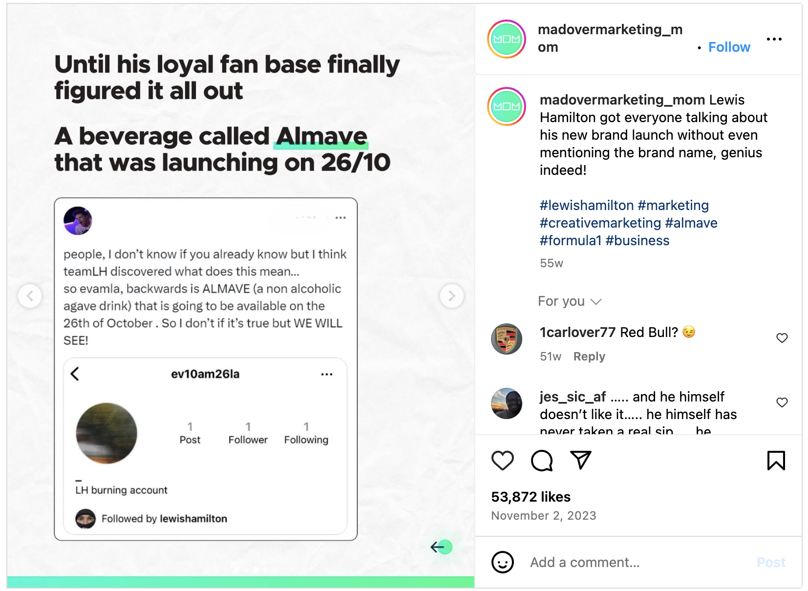 Social media went wild with speculations