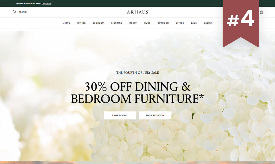 Arhaus is among the biggest Shopify stores