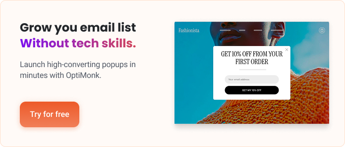 Grow your email list