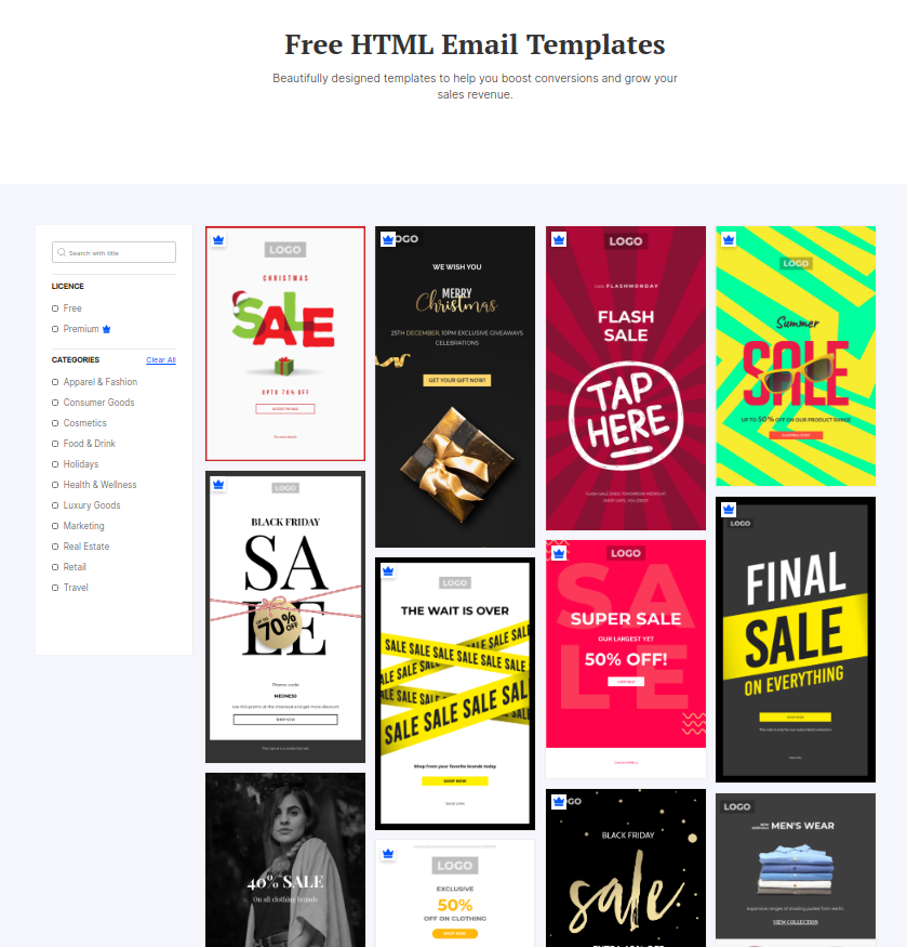 Mailmunch email templates