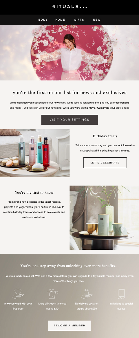 11 Best Welcome Emails We Found and Why They Work best welcome emails 04 - 11 Best Welcome Emails We Found and Why They Work