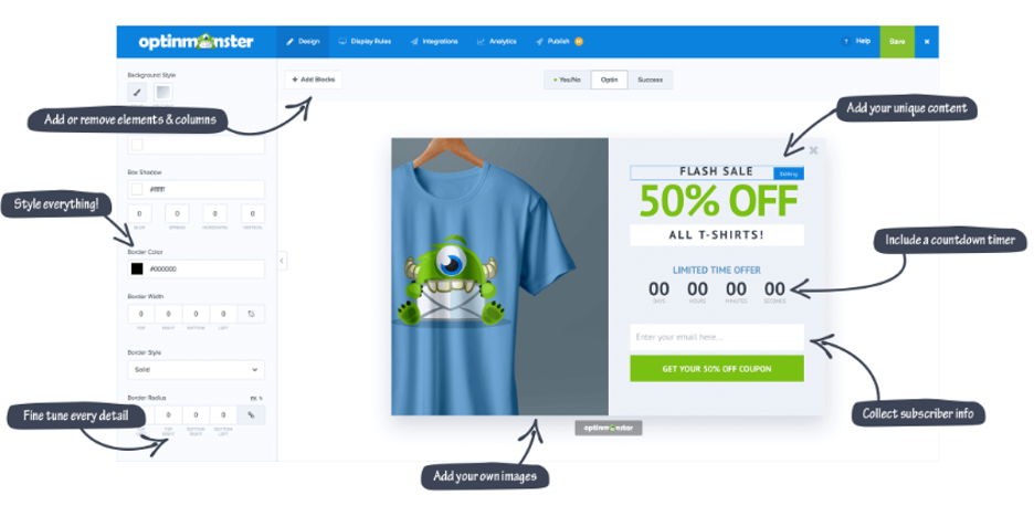 The OptinMonster wordpress plugin