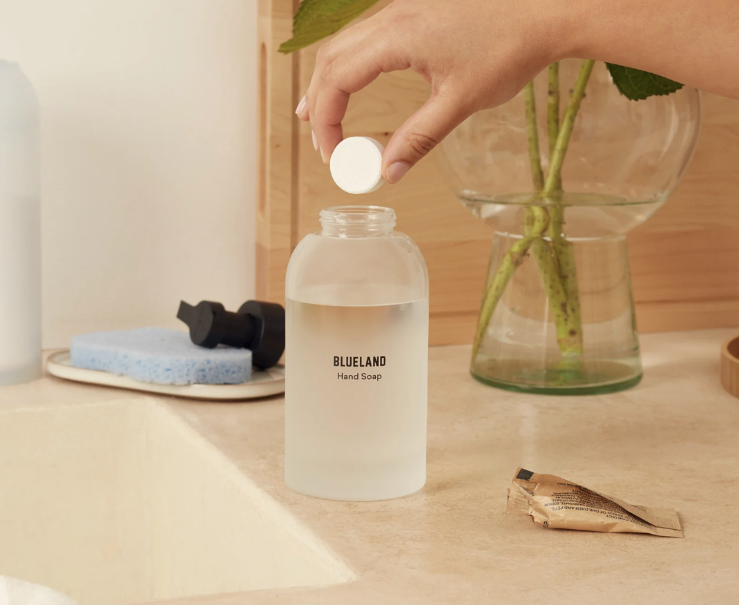 Blueland refill: no need to repurchase packaging