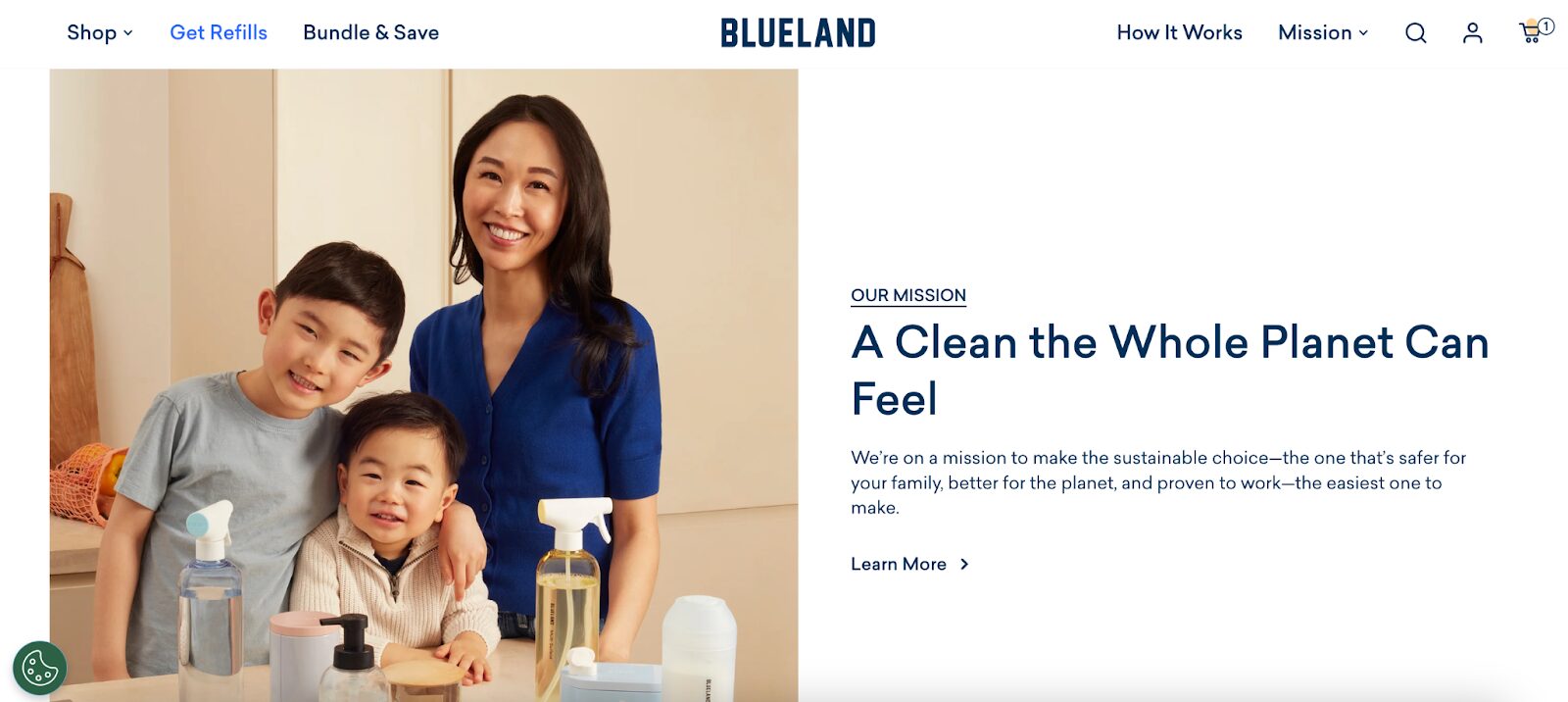 The brand was based on a mother's idea: what kind of world will her children grow up in?