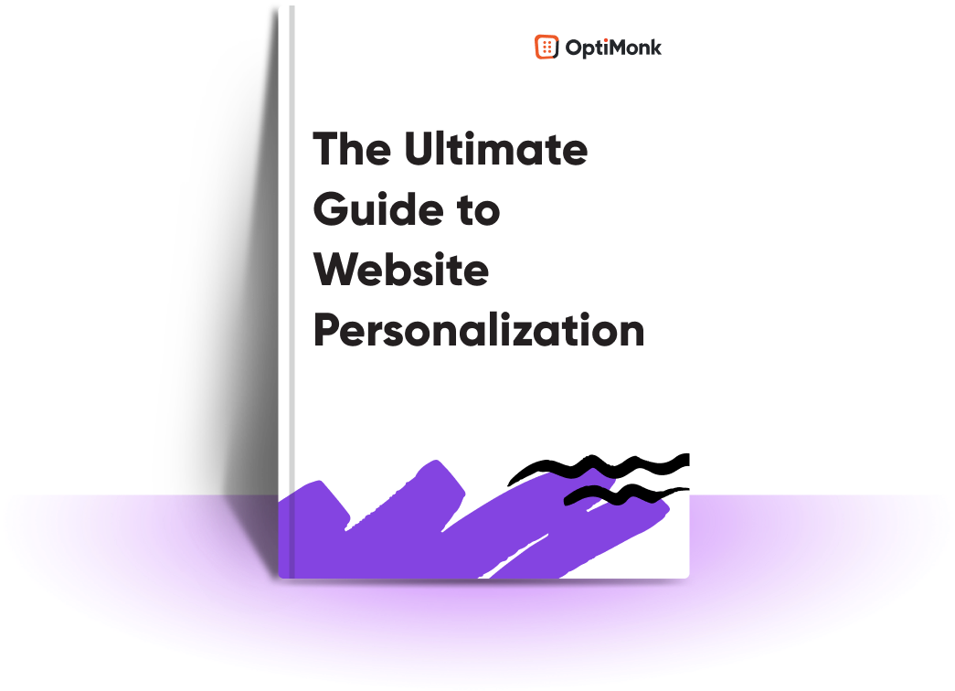 book cover 2303 - OptiMonk - Personalize. Optimize. Monetize.