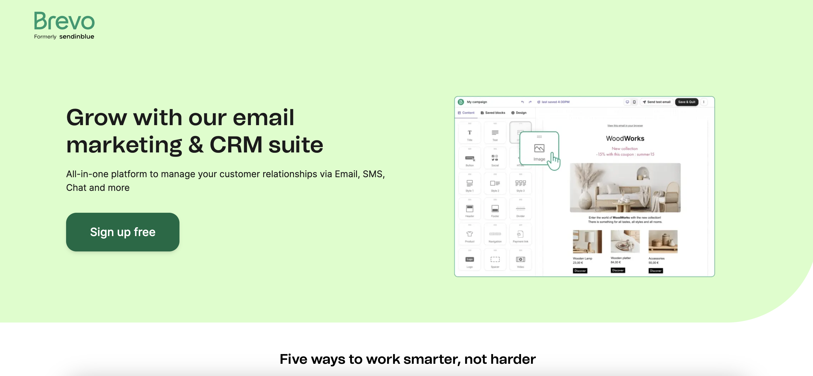 Brevo email marketing software