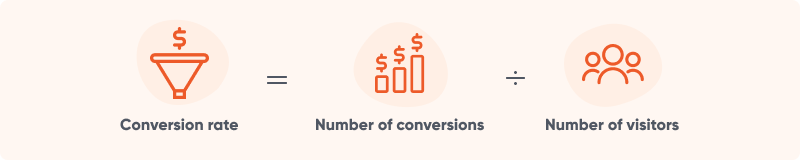 How to calculate conversion rate