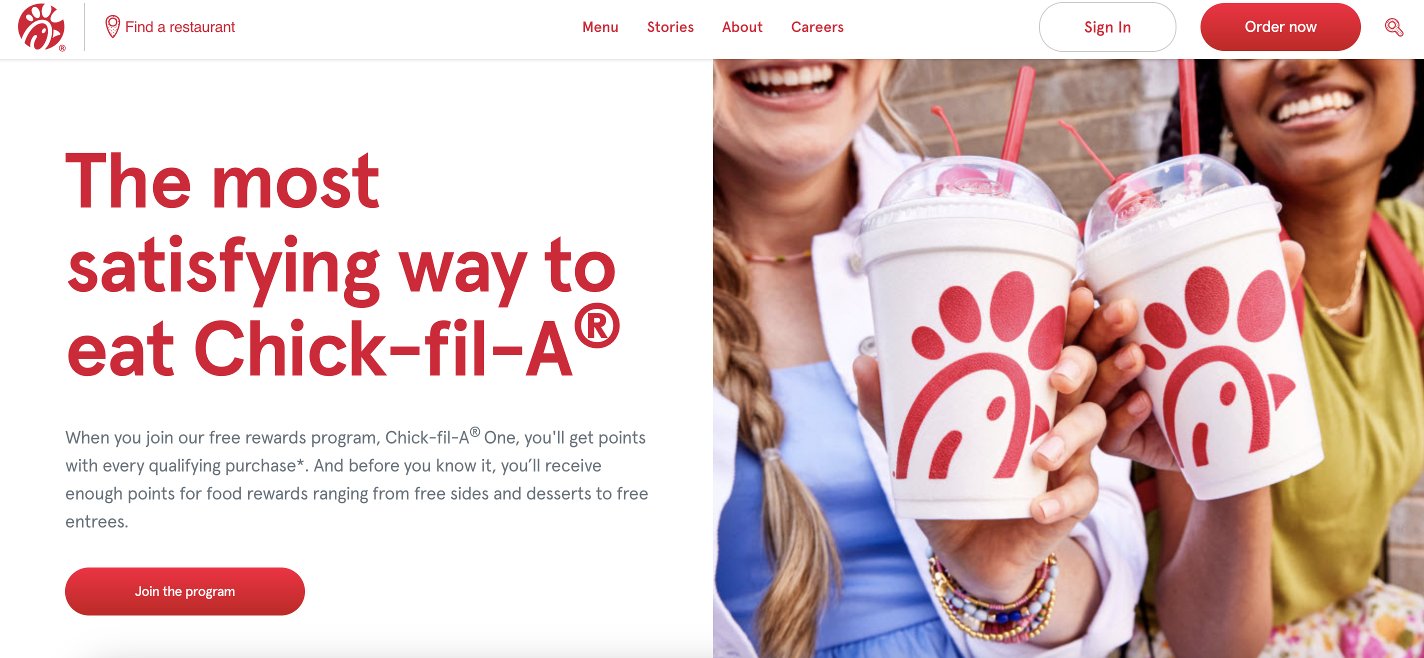 Chick-fil-A One loyalty program