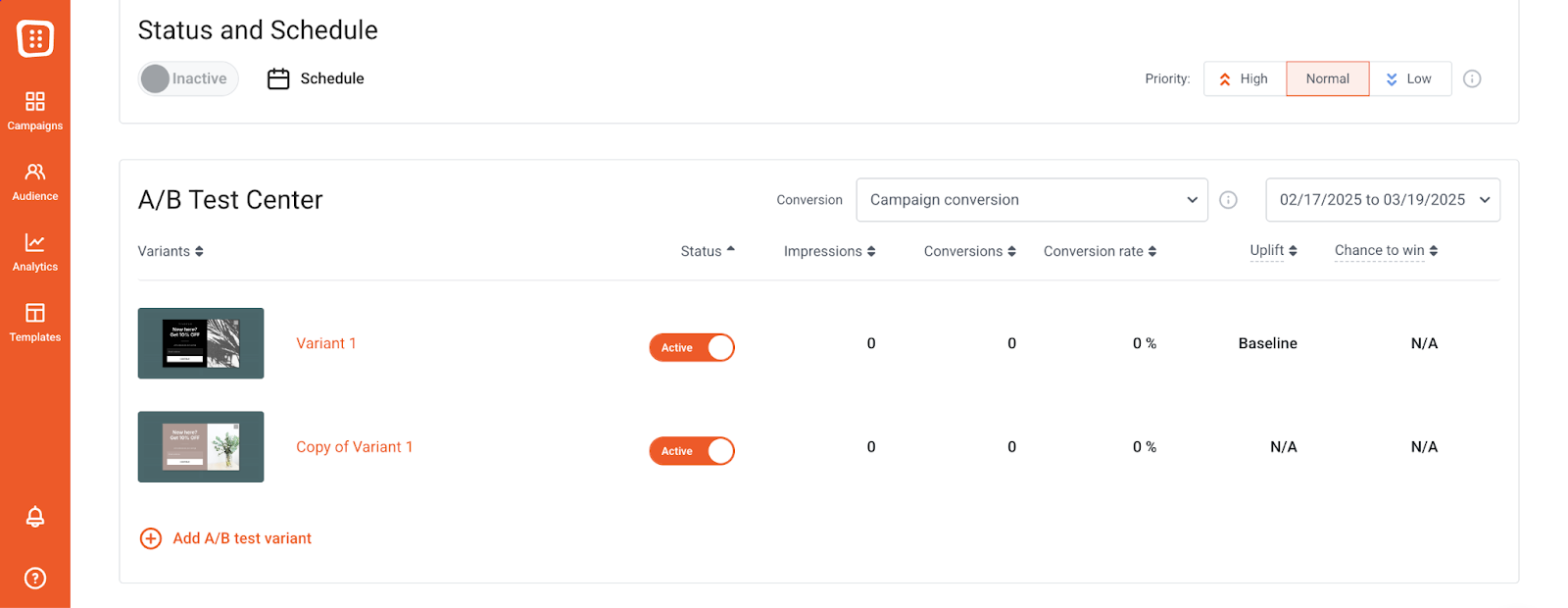 To achieve the best results A/B testing is key.