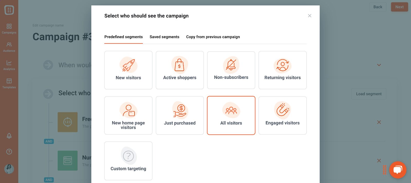Target and trigger your video popup