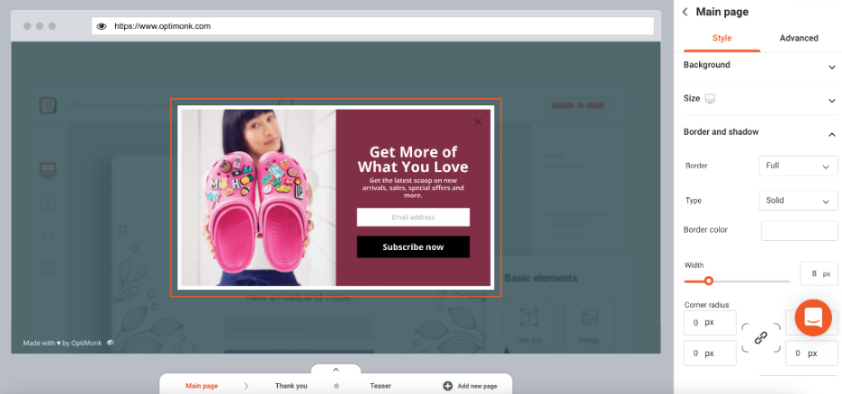 How to Copy the Popups of Top Ecommerce Brands Using OptiMonk copy crocs popup 04 - How to Copy the Popups of Top Ecommerce Brands Using OptiMonk