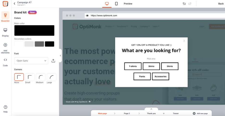 How to Copy the Popups of Top Ecommerce Brands Using OptiMonk copy fashion nova popup 02 - How to Copy the Popups of Top Ecommerce Brands Using OptiMonk