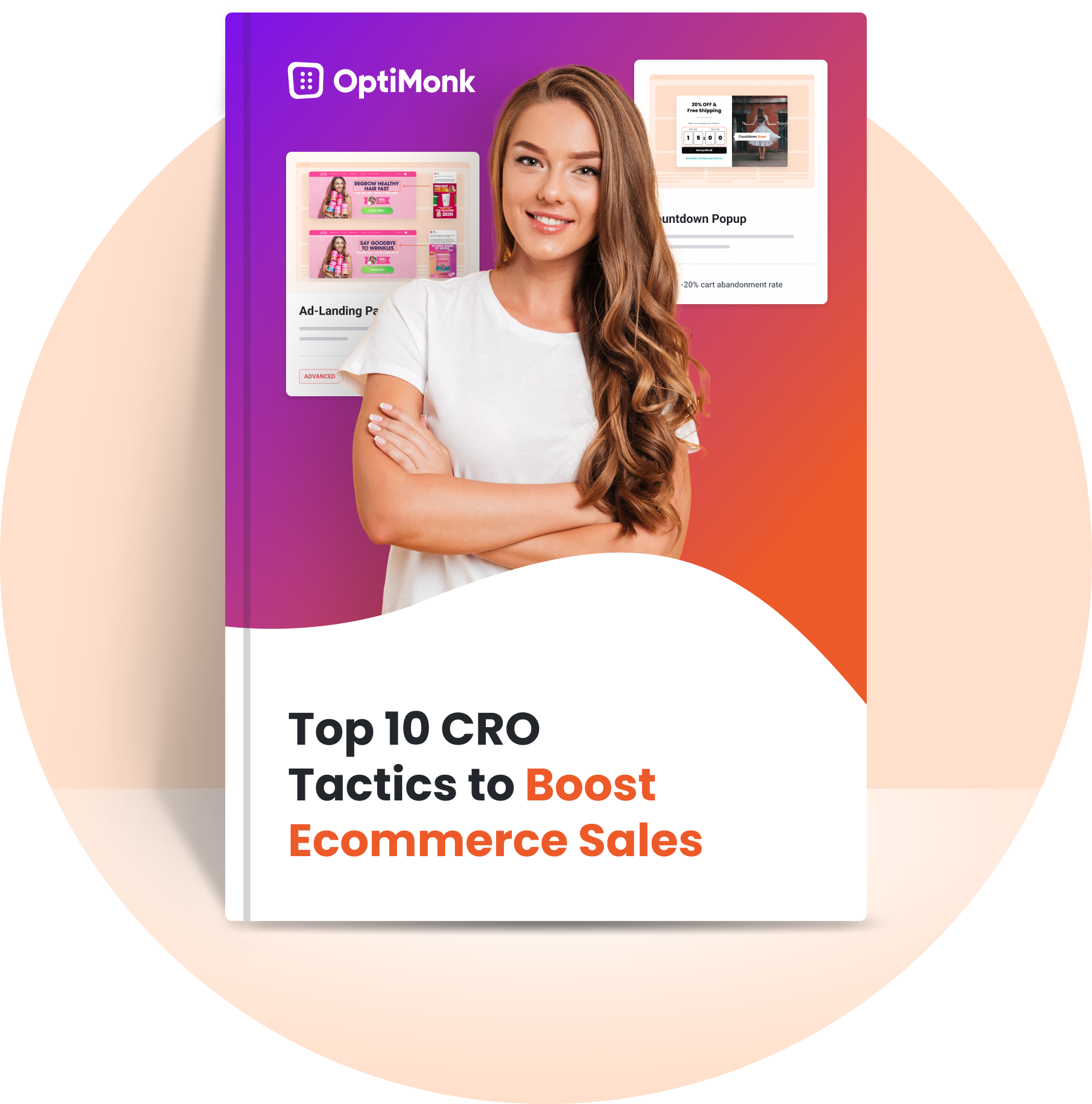 Top 10 CRO tactics book cover