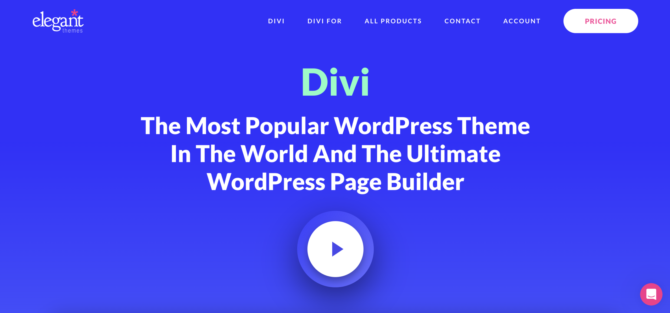 Divi landing page builder