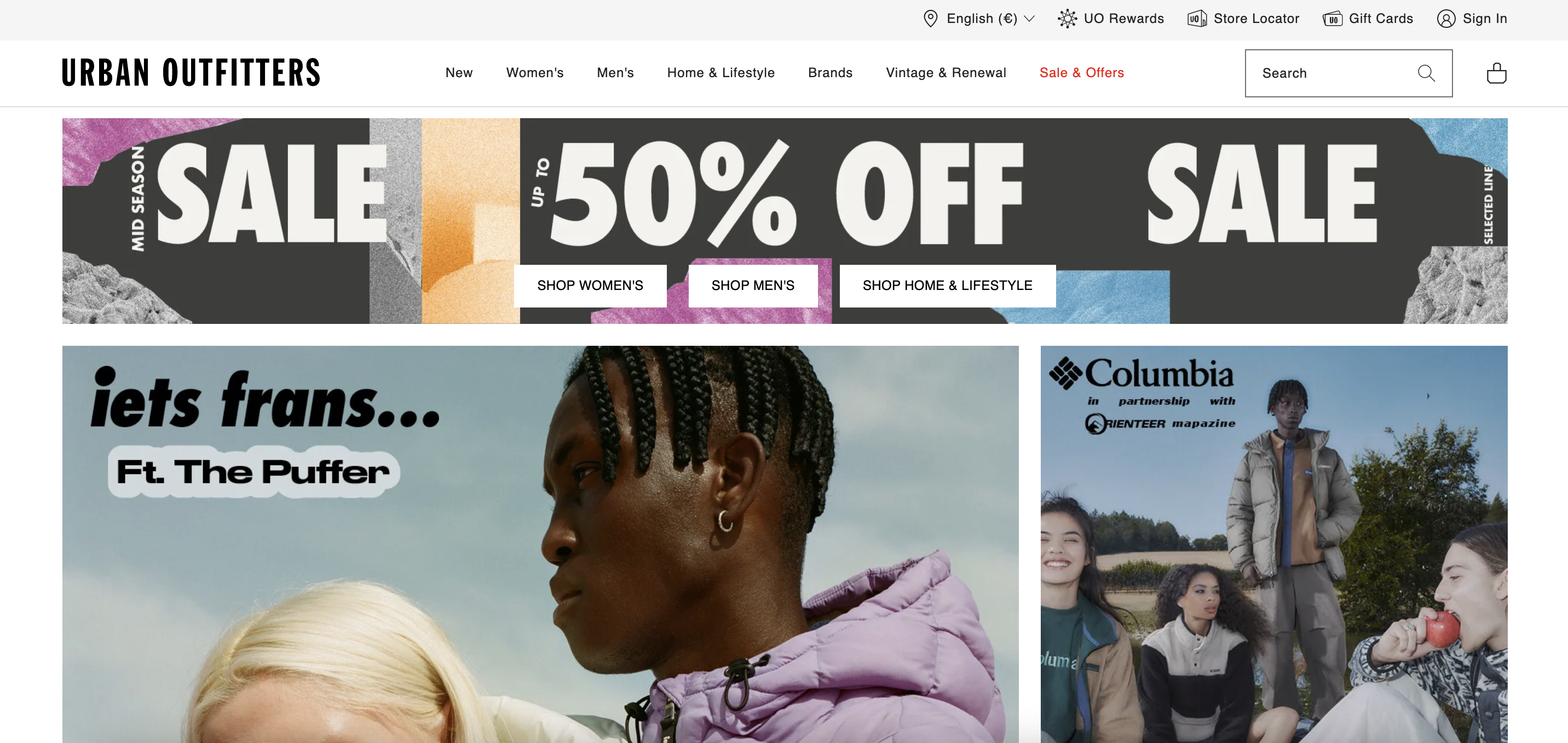 Urban Outfitters ecommerce case study