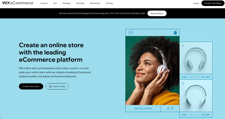 Wix CMS is a powerful ecommerce platform