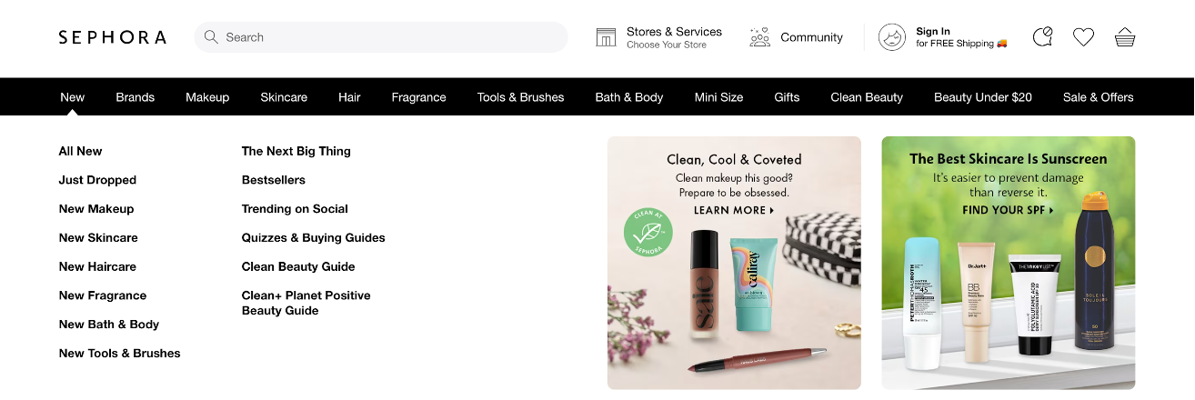 Ecommerce optimization tips from Sephora to boost sales
