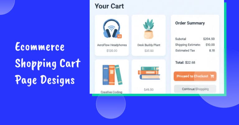 23 Best Examples of Ecommerce Shopping Cart Page Designs