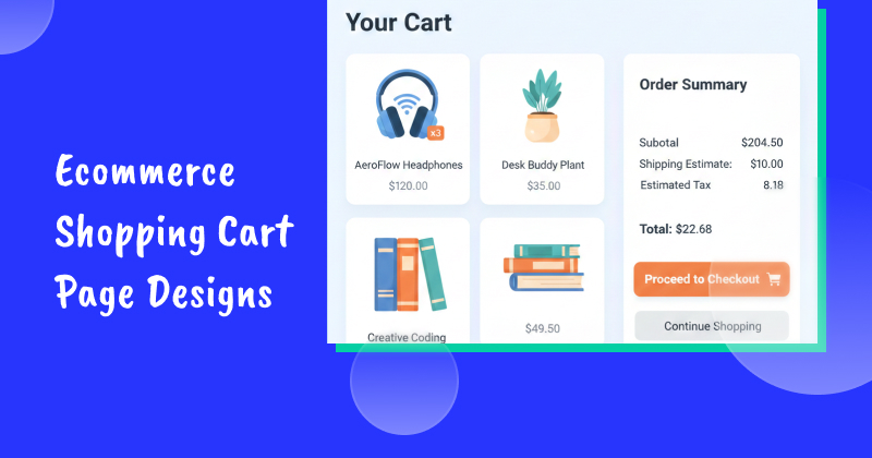 23 Best Examples of Ecommerce Shopping Cart Page Designs