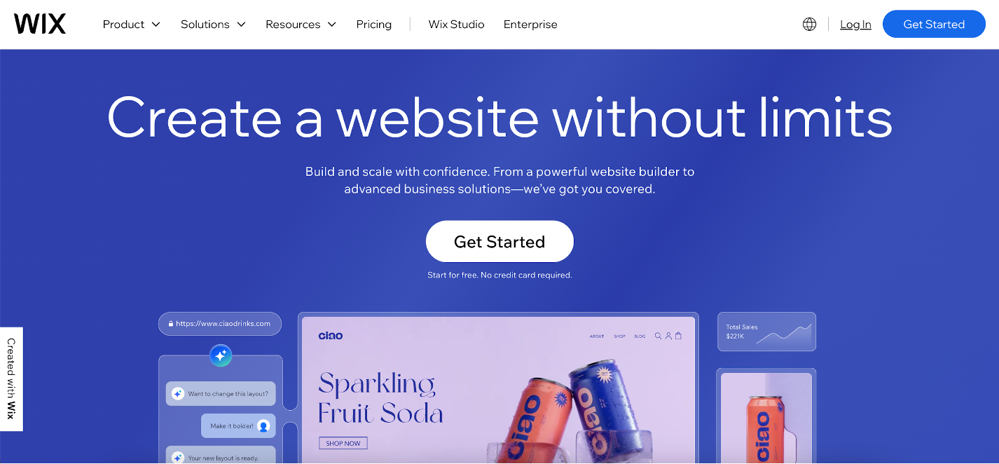 Wix ecommerce tool