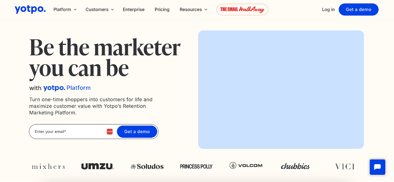 Yotpo retention marketing platform