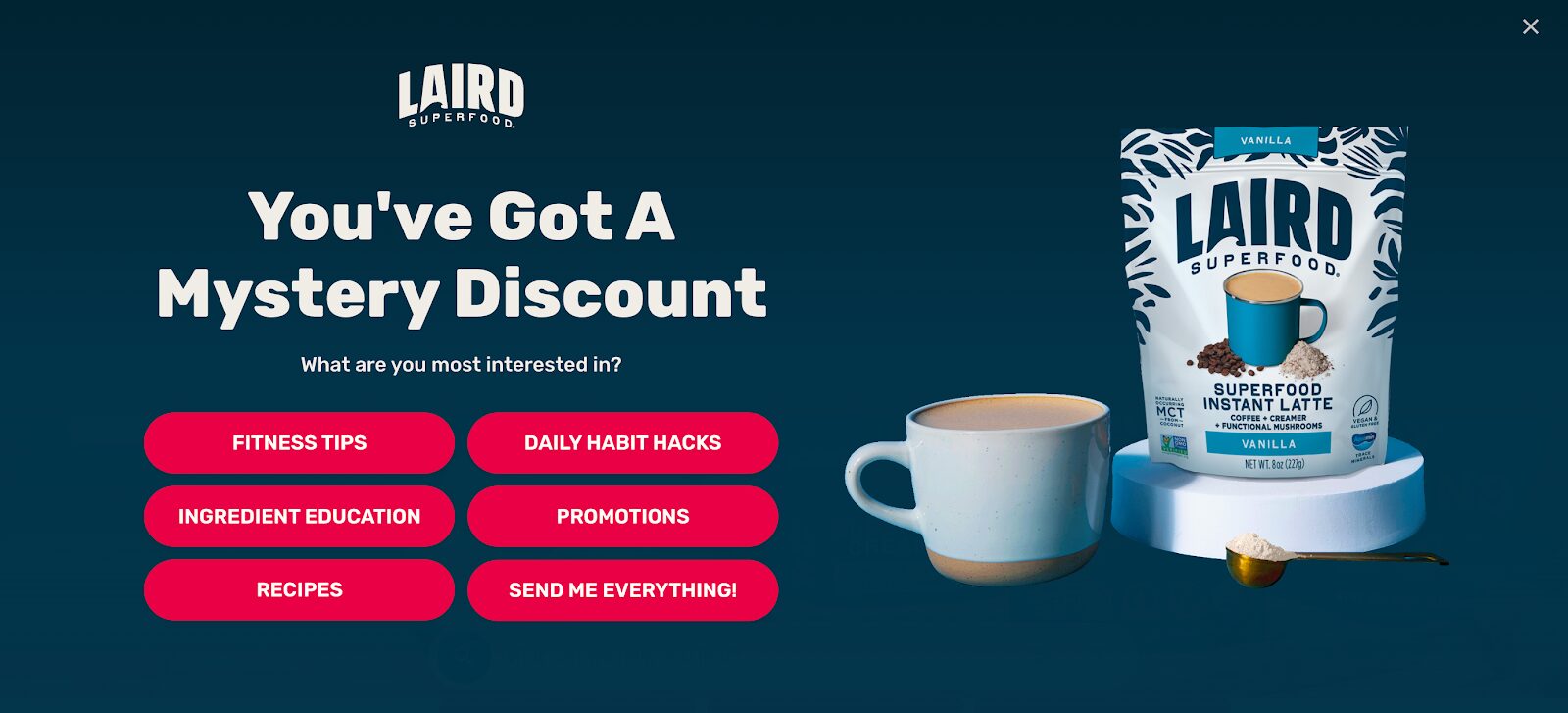 Mystery discount