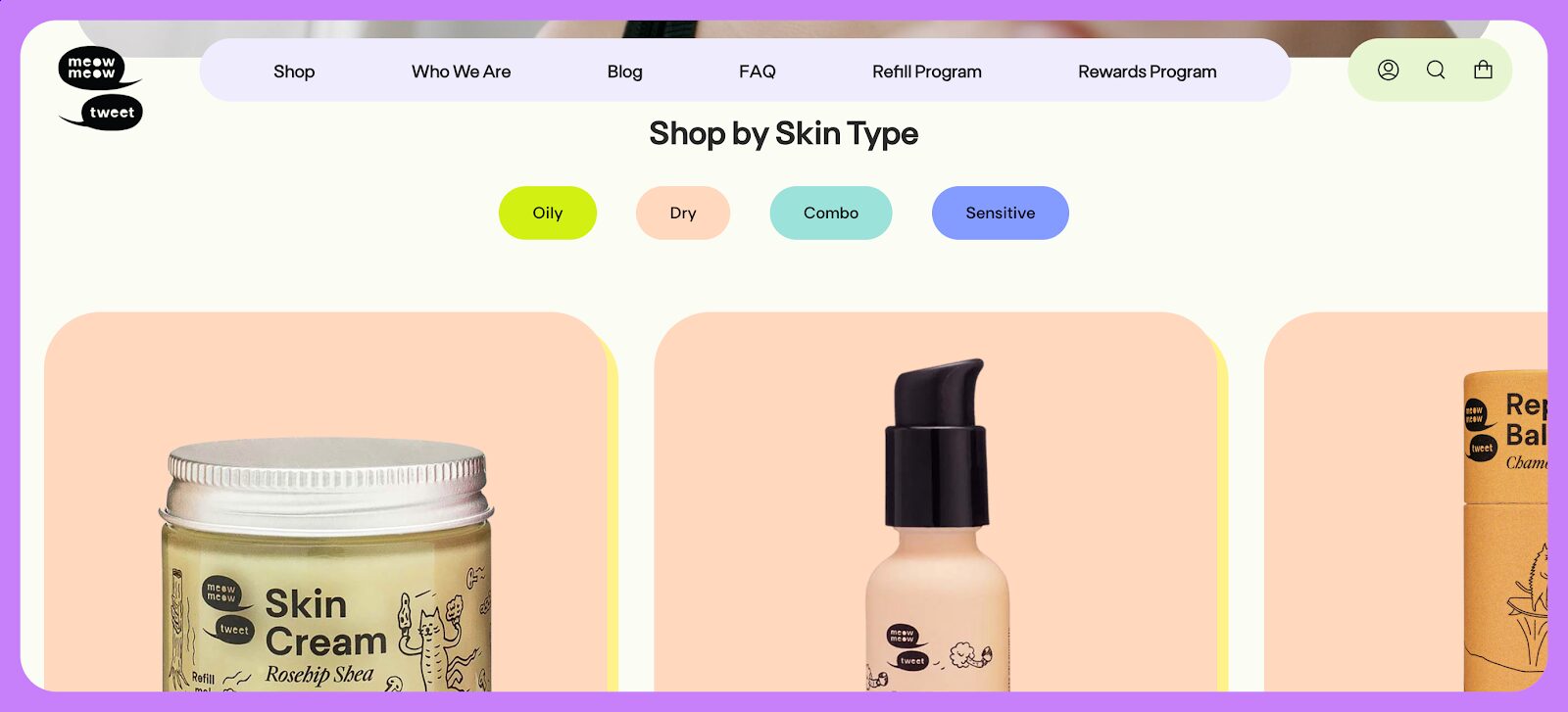Shop by Skin type
