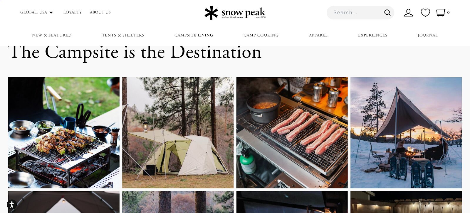 Snow peak