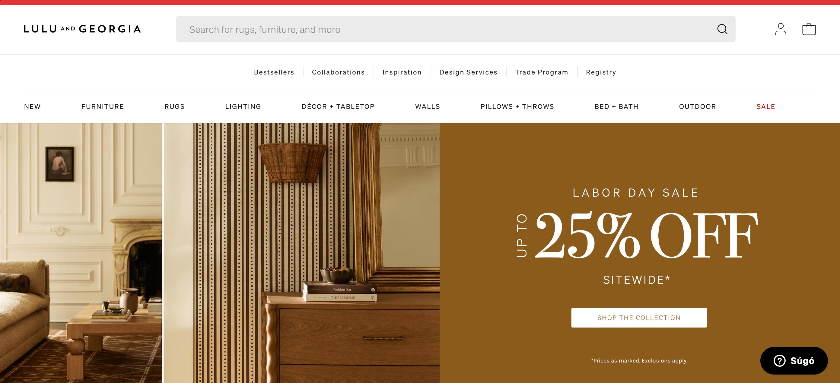 Lulu and Georgia mobile friendly site.