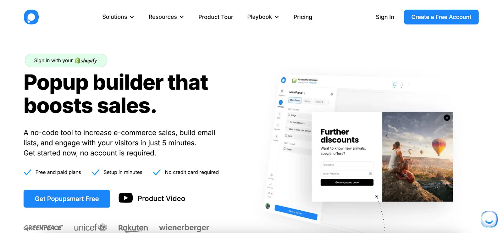 Create upsell and cross sell popups with Popupsmart's popup generator to reach more sales.