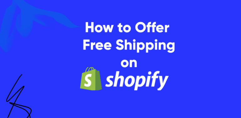 How to offer free shipping on Shopify?