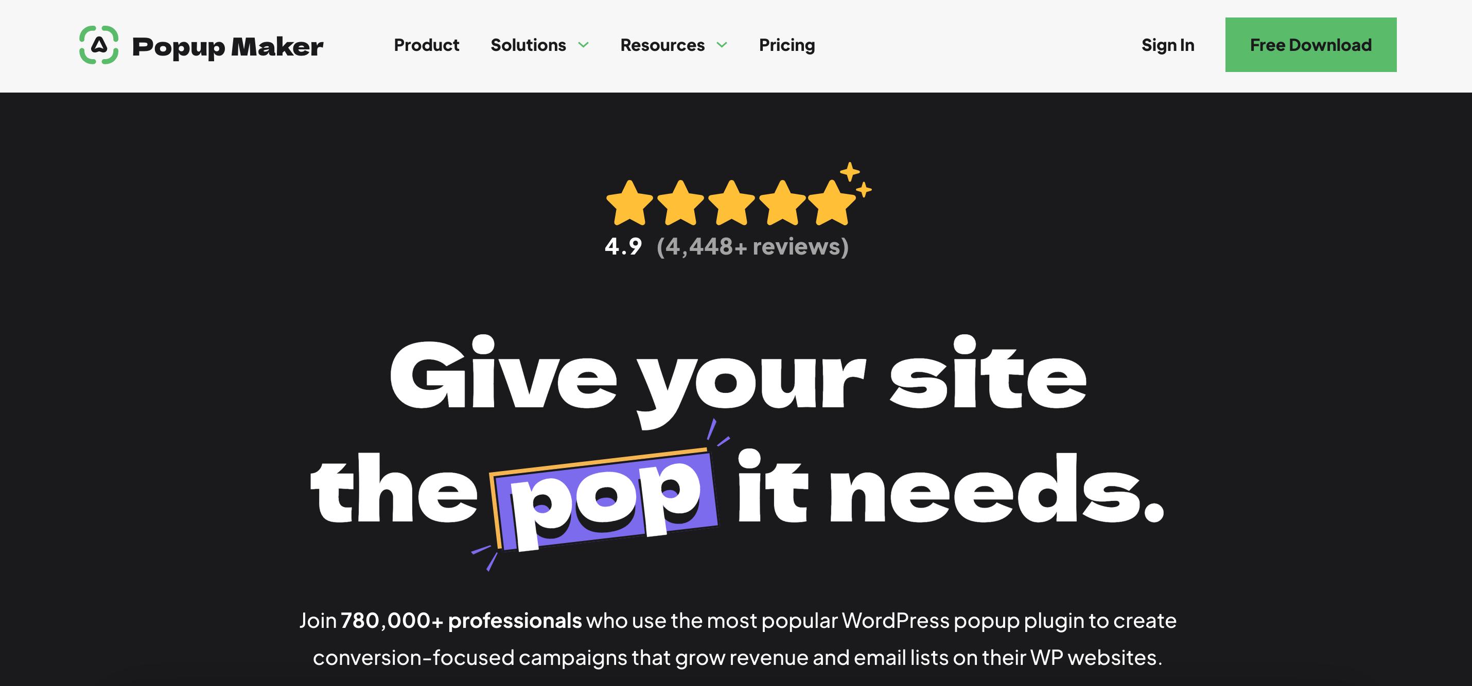 Popup Maker WordPress popup plugin