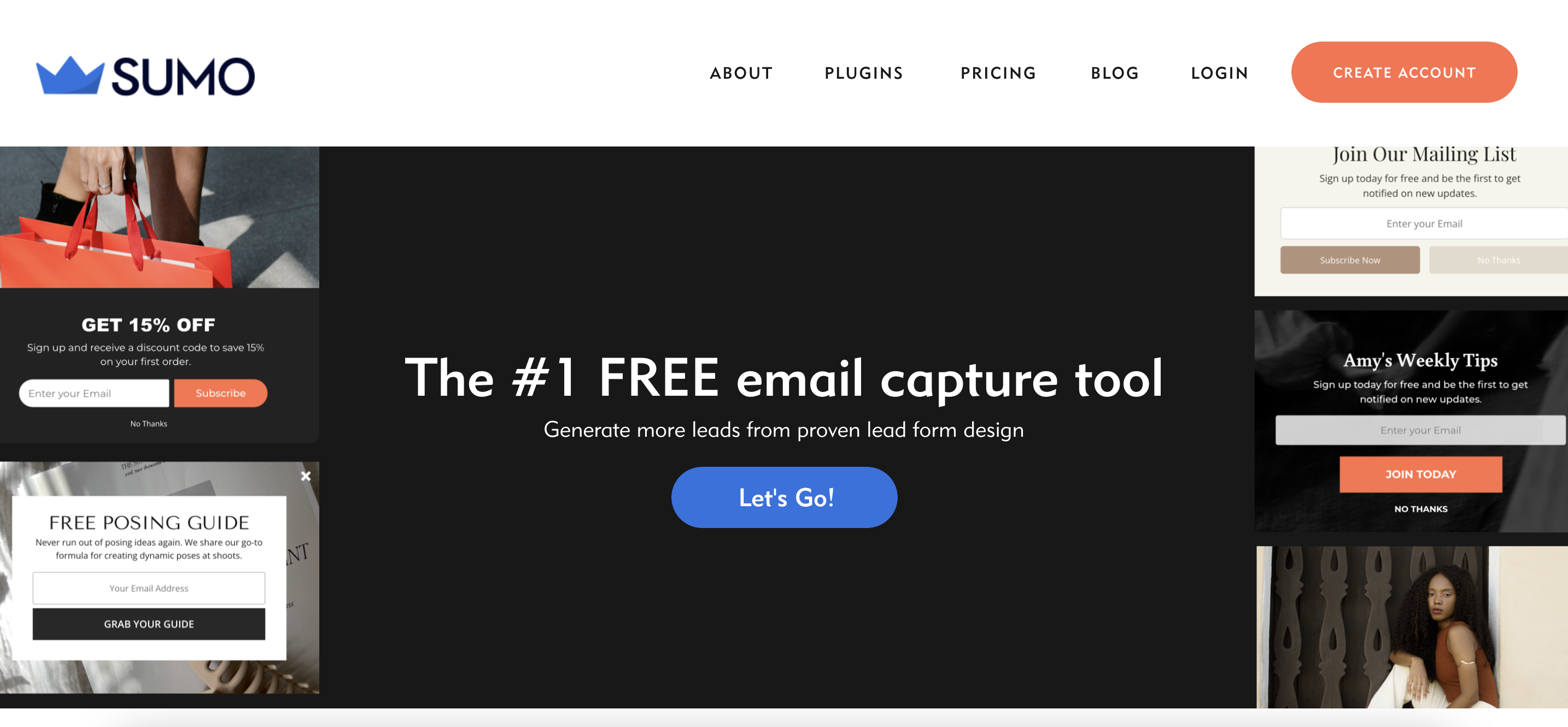 Sumo WordPress popup plugin
