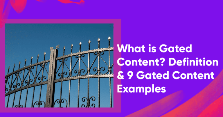 What is gated content banner