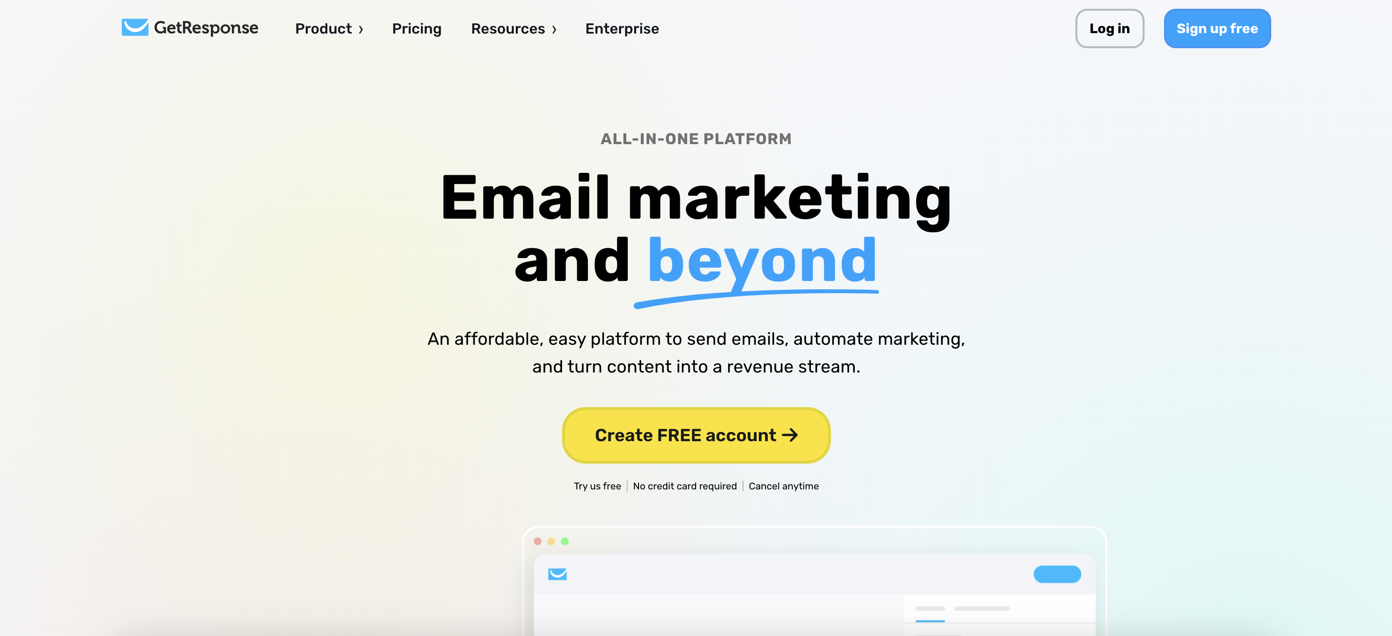 GetResponse email marketing software