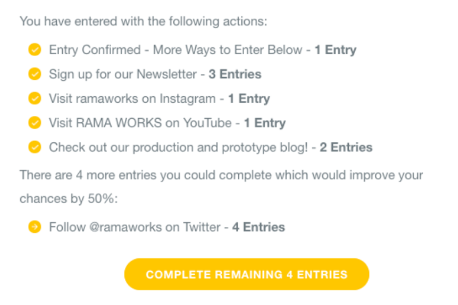 6 Giveaway Email Examples to Inspire Your Own Strategy giveaway email examples 04 - 6 Giveaway Email Examples to Inspire Your Own Strategy