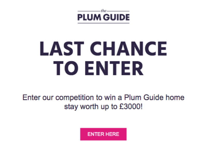 6 Giveaway Email Examples to Inspire Your Own Strategy giveaway email examples 05 - 6 Giveaway Email Examples to Inspire Your Own Strategy