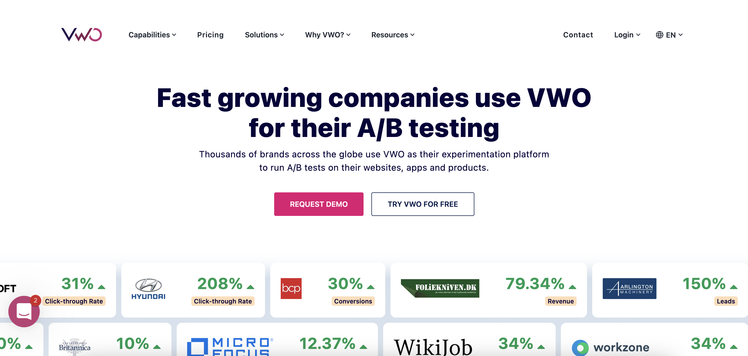 VWO Testing is one of the best Google optimize alternatives in 2023