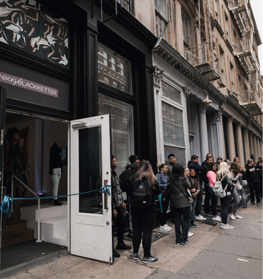 Gymshark’s first pop-up in New York