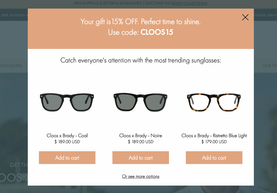 Grow your email list with conversational pop-ups