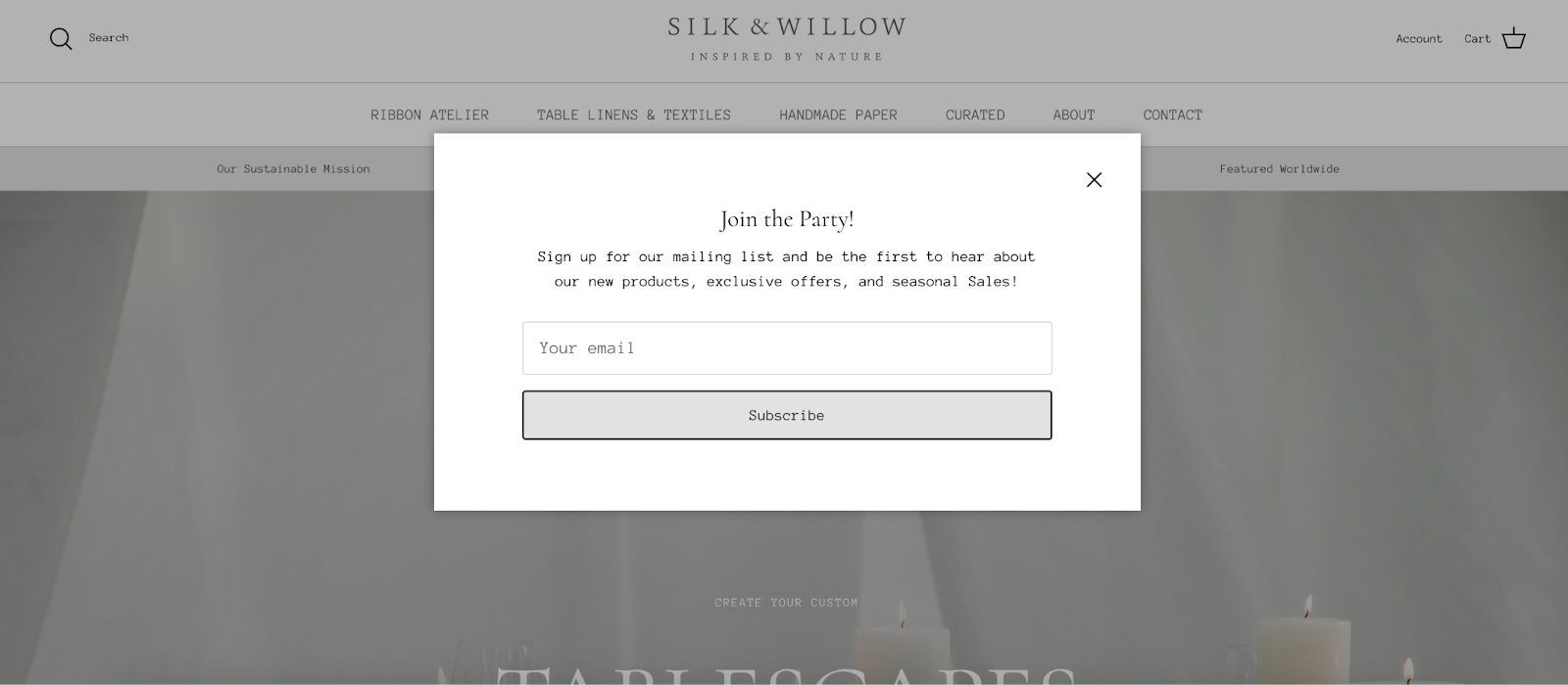 While building an email list make sure your forms are minimal and doesnt ask too much info.