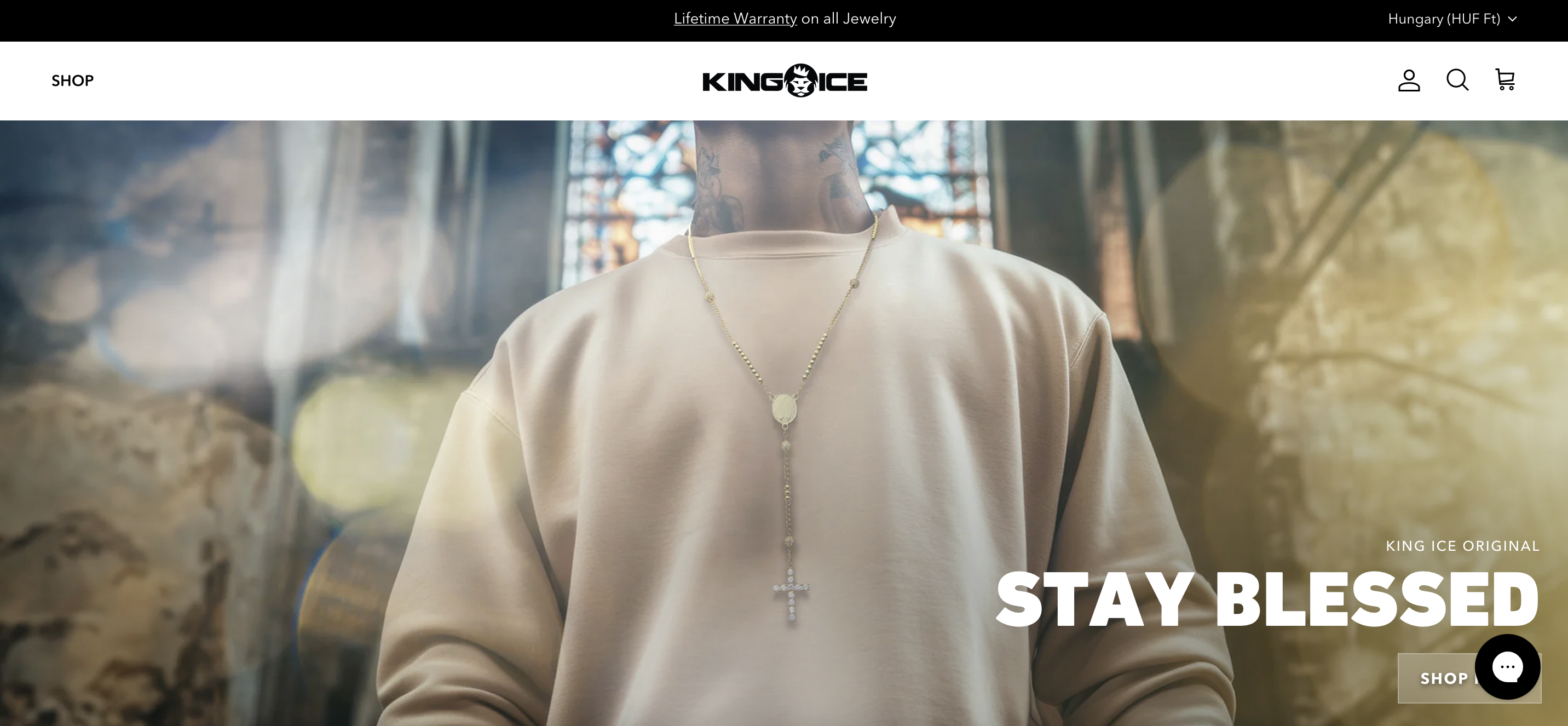 King Ice Shopify store