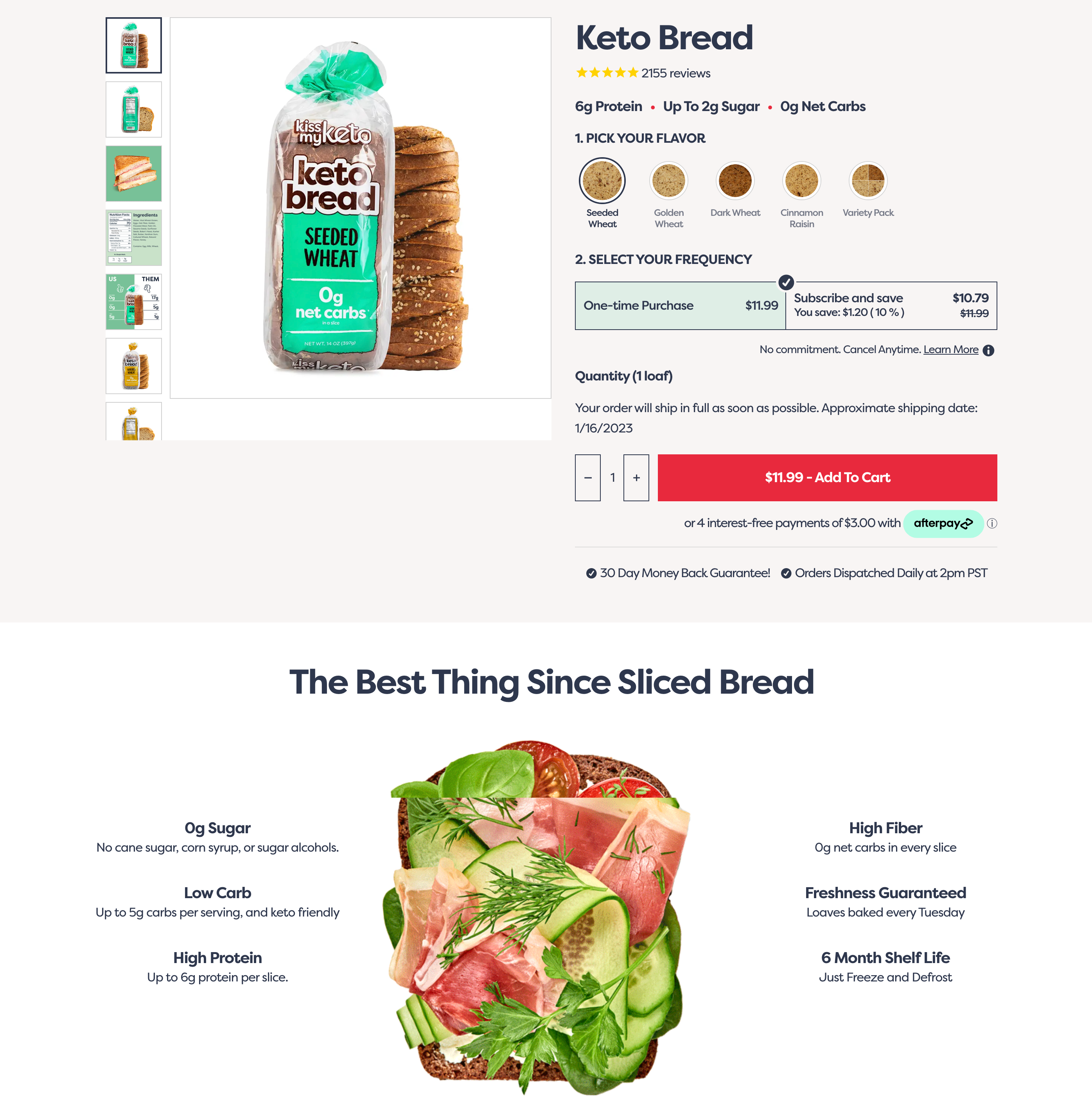 Boost your landing page conversions like Kiss My Keto