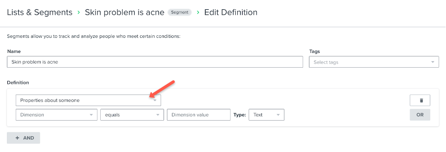 Kaviyo’s Segmentation Settings