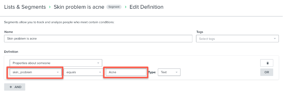 Kaviyo’s Segmentation Settings