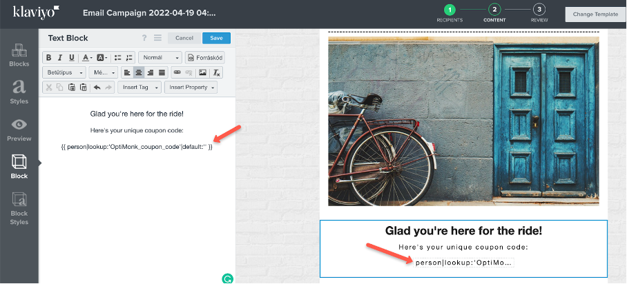 How to Collect Data Through Popups to Personalize Your Klaviyo Email & SMS Flows klaviyo optimonk integration 08 - How to Collect Data Through Popups to Personalize Your Klaviyo Email & SMS Flows