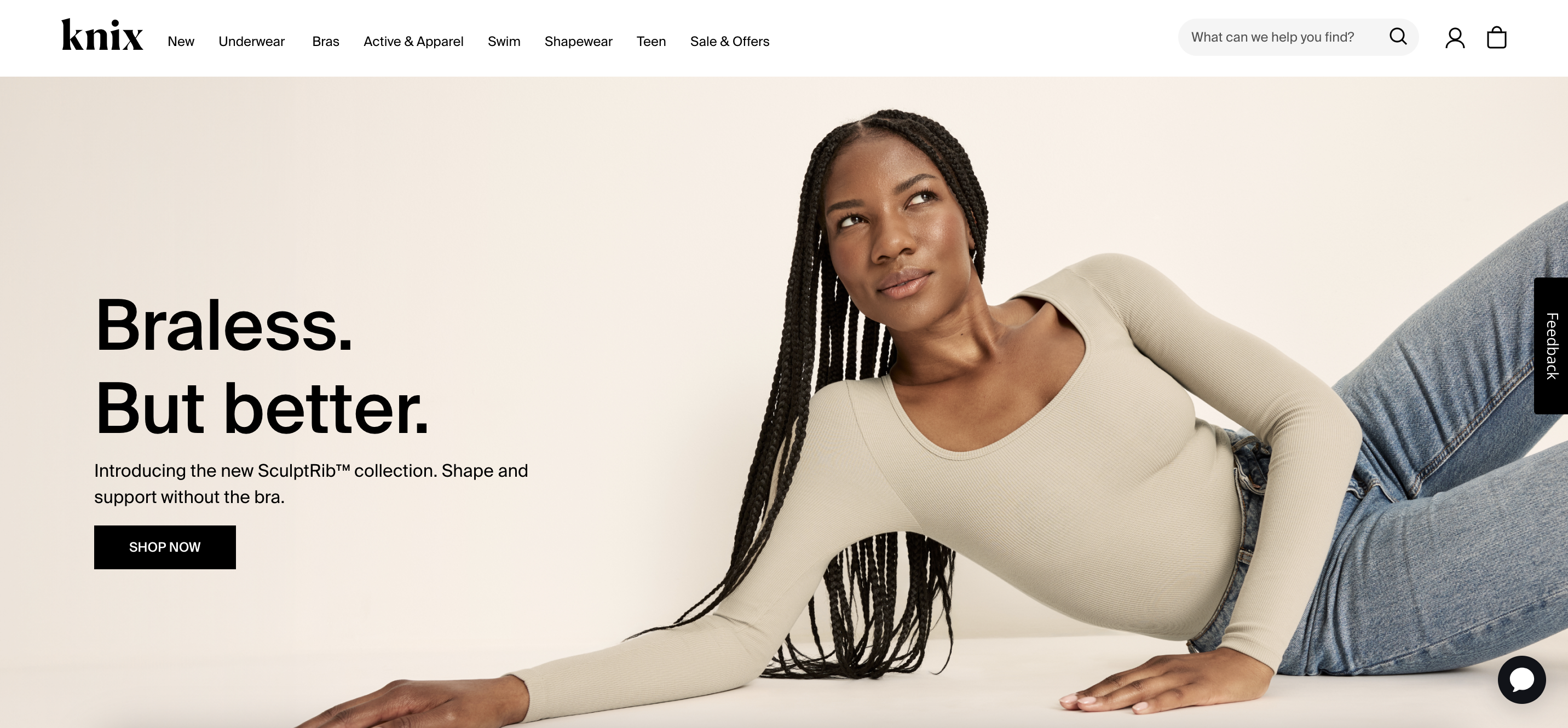 Knix Shopify store