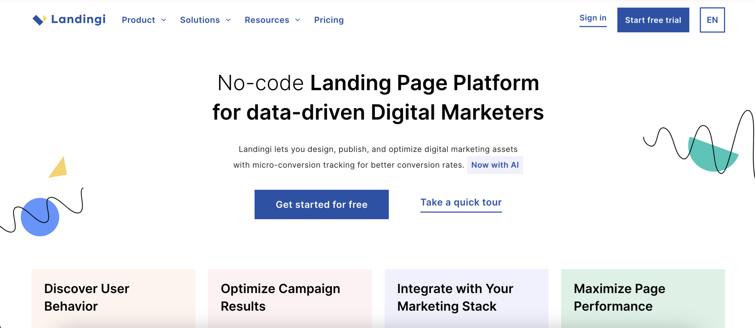 Landingi landing bpage builder